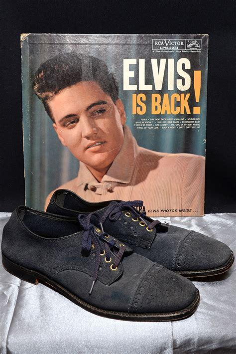 blue suede shoes elvis presley shoes replica men size 9.5|elvis presley official website.